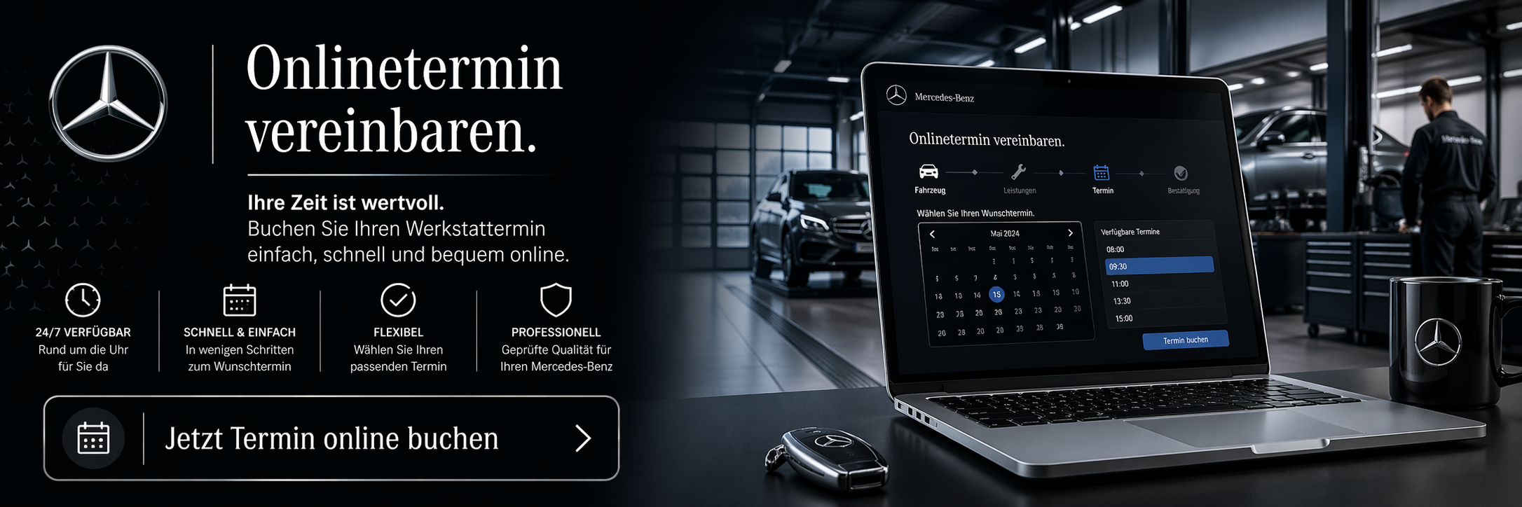 Onlinetermin vereinbaren bei Mercedes-Benz Heinz Hammer