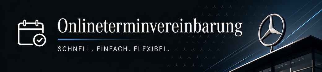 Mercedes-Benz Onlinetermin Vereinbarung
