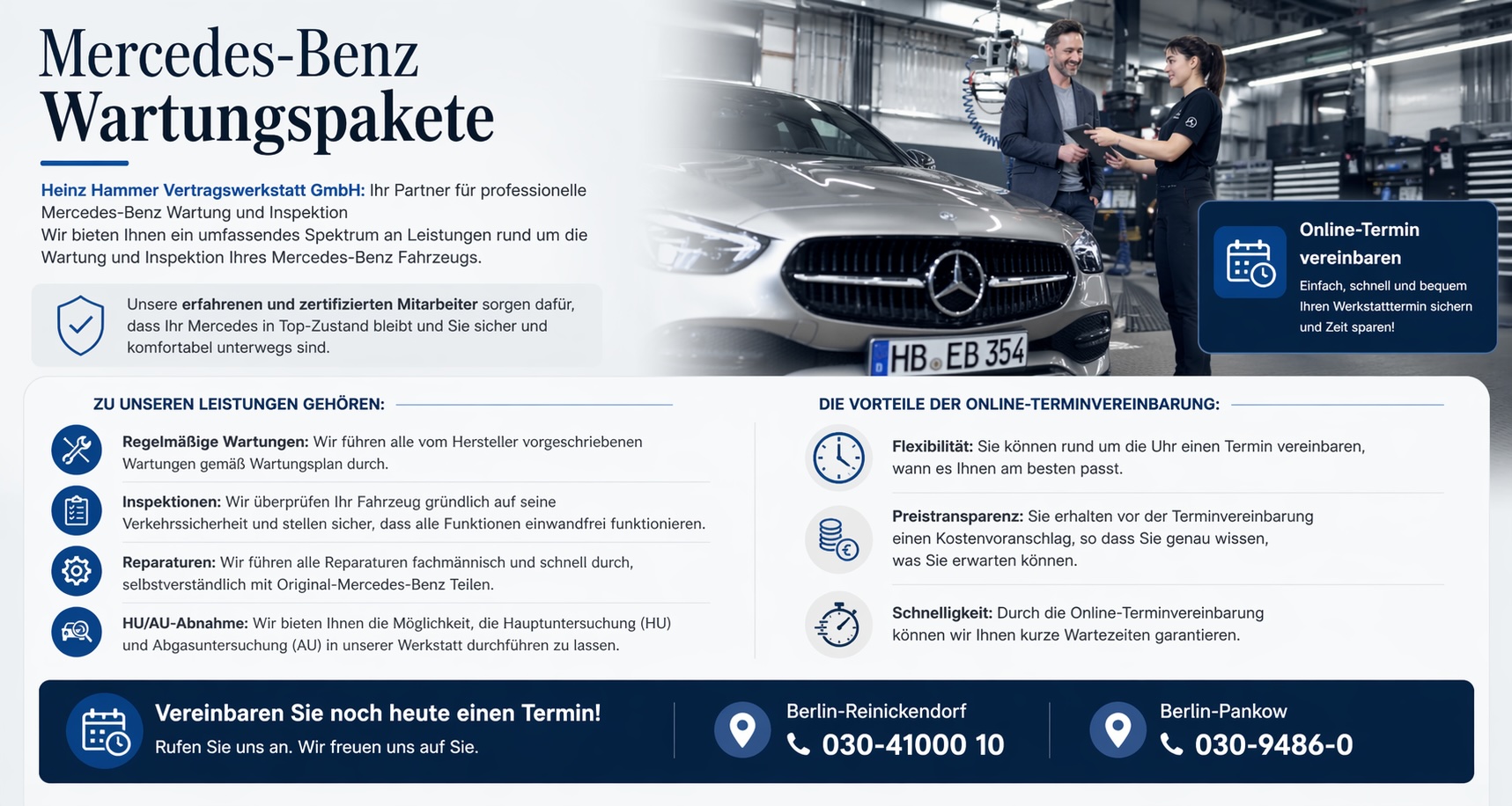 Buchen Sie jetzt einen Onlinetermin